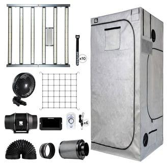 pěstební stan kit 120x120x200
